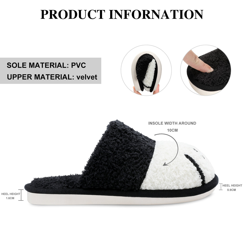 SINNO Cute Animal Slippers for Women Indoor Outdoor Memory Foam House Slipper Soft Warm Cozy Fuzzy Bedroom Non-Slip Shoes Christmas Gift ladies